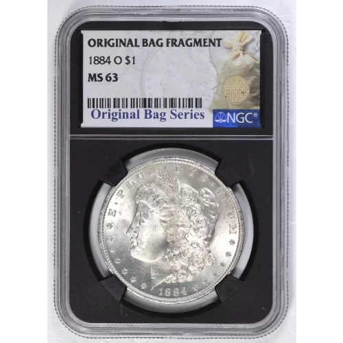 1884 O Morgan Silver Dollar NGC MS63 Original Bag Series