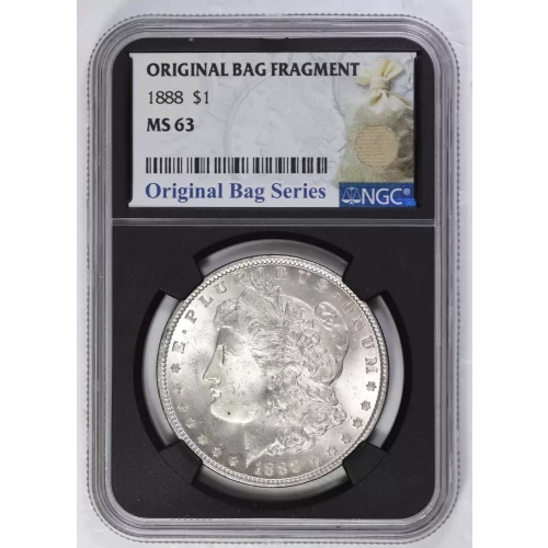 1888 Morgan Silver Dollar NGC MS63 Original Bag Series 