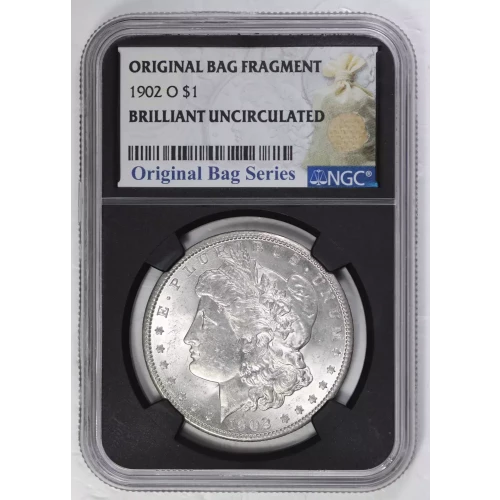 1902 O Morgan Silver Dollar NGC BU Original Bag Series 