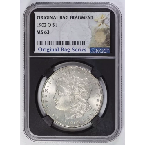 1902 O Morgan Silver Dollar NGC MS63 Original Bag Series 