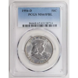 1954-D 50C, FBL