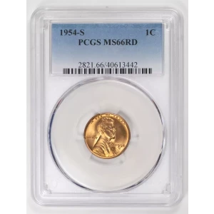 1954-S 1C, RD