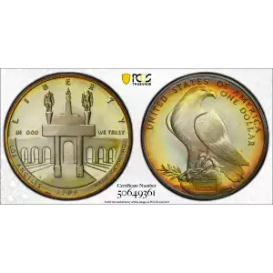 1984-S $1 Olympic, DCAM (2)