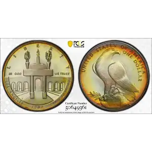 1984-S $1 Olympic, DCAM (2)