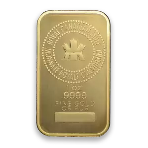1oz Royal Canadian Mint Gold Bar (2)