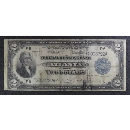 $2 1918  Federal Reserve Bank Notes 764 (2)