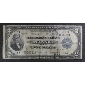 $2 1918  Federal Reserve Bank Notes 764 (2)