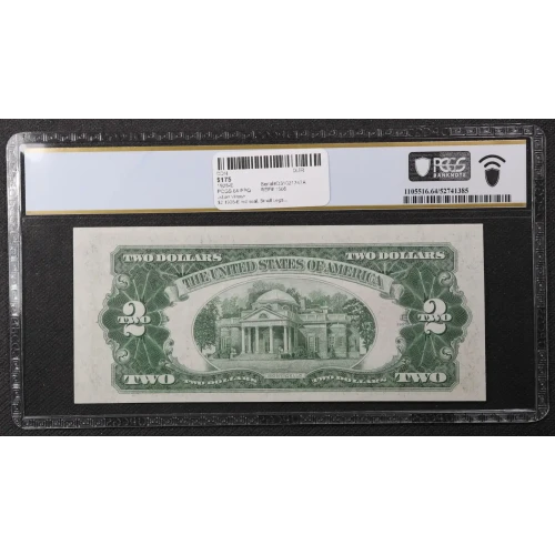 $2 1928-D red seal. Small Legal Tender Notes 1505 (2)