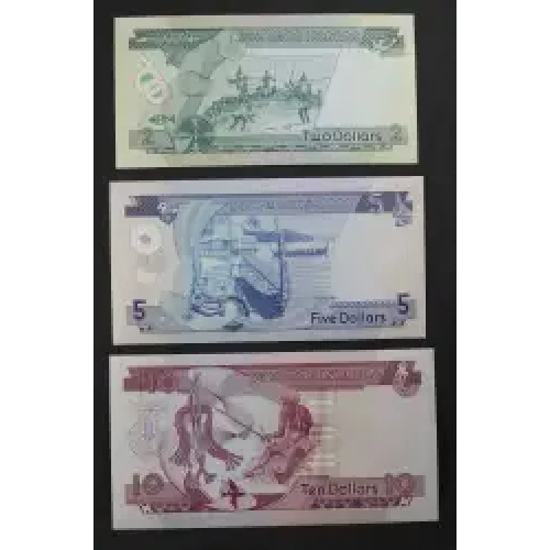 2 Dollars ND (1977), 1977; 1981 ND Issue a. Issued note Solomon Islands 5 (2)