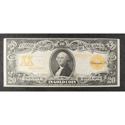 $20 1906 Gold Gold Certificates 1185 (3)