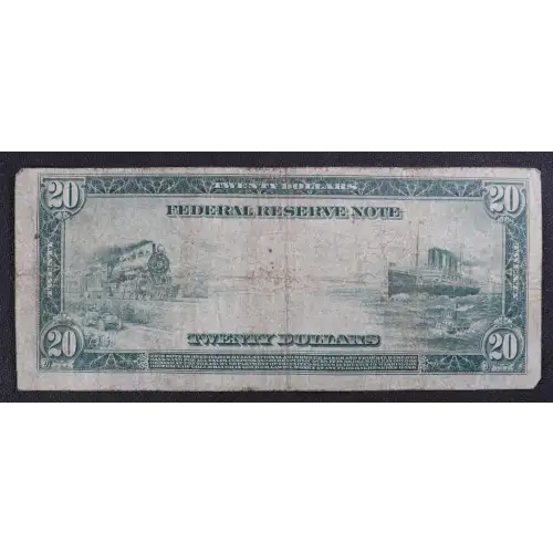 $20 1914 Blue Seal Federal Reserve Notes 993 (2)