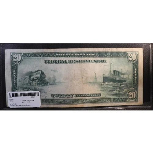 $20 1914 Red Seal Federal Reserve Notes 1011A (3)
