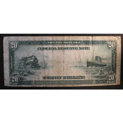 $20 1914 Red Seal Federal Reserve Notes 991A (2)