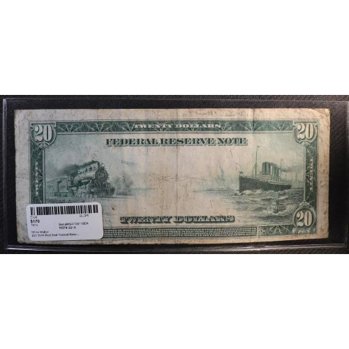 $20 1914 Red Seal Federal Reserve Notes 991A (3)