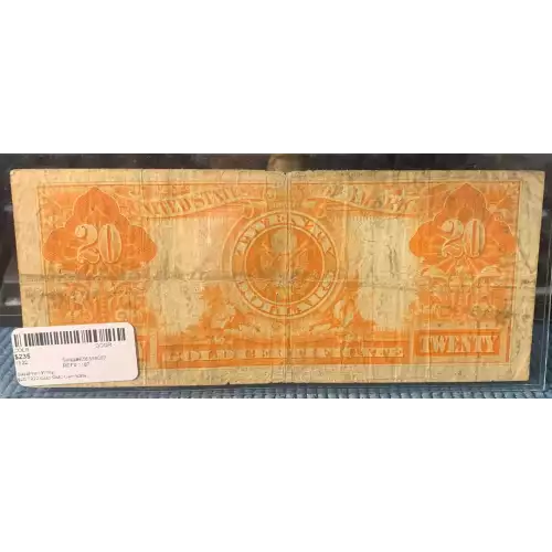 $20 1922 Gold Gold Certificates 1187
