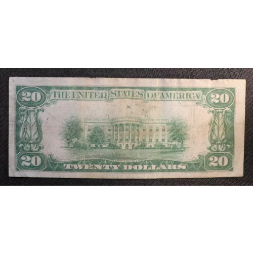 $20 1928 gold seal. Small Size Gold Certificates 2402