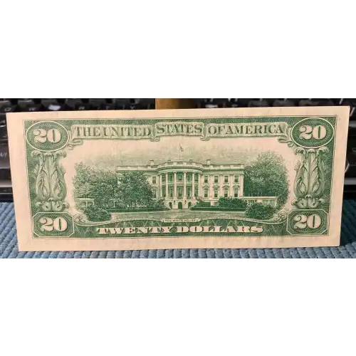 $20 1950 blue-Green seal. Small Size $20 Federal Reserve Notes 2059-L* (3)