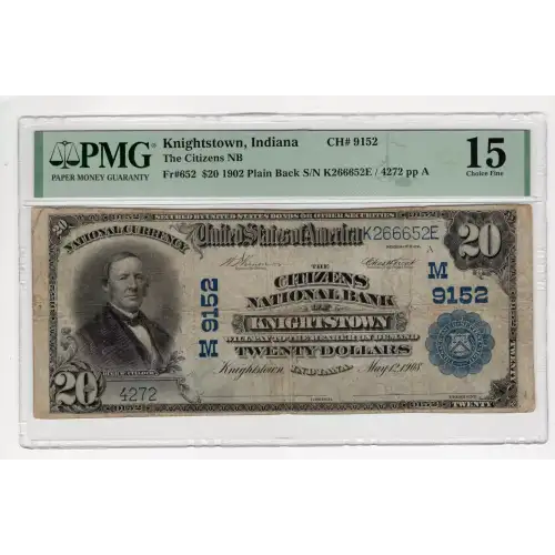 $20  Blue Seal Third Charter Period 652