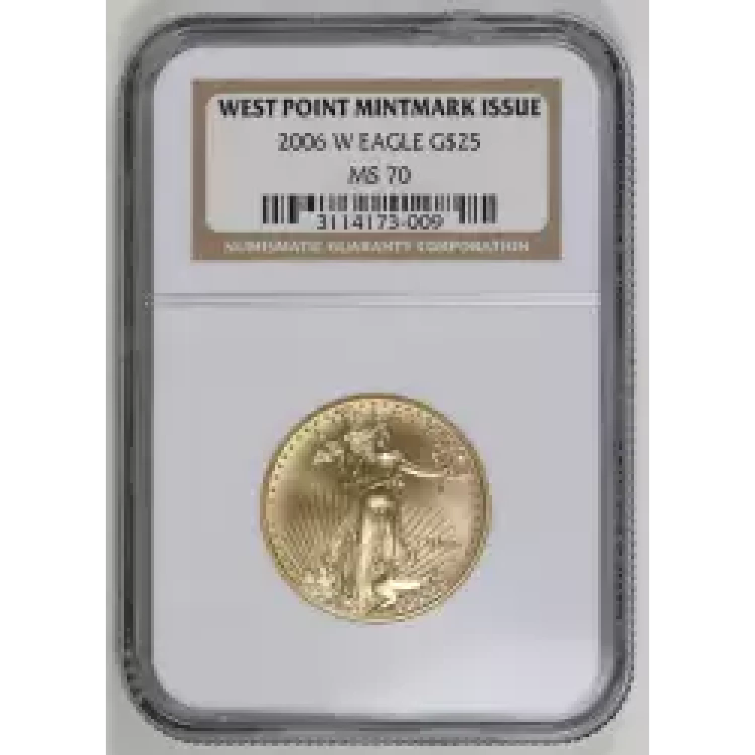 2006 BURNISHED GOLD EAGLE W NGC MS-70 - Lost Dutchman Rare Coins