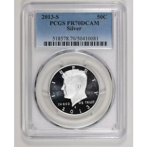 2013-S 50C Silver, DCAM (2)