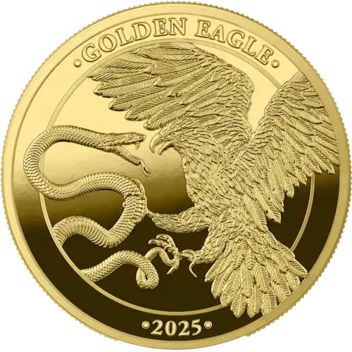 2025 1 oz Malta - Golden Eagle - Limited Edition Gold Coin (3)