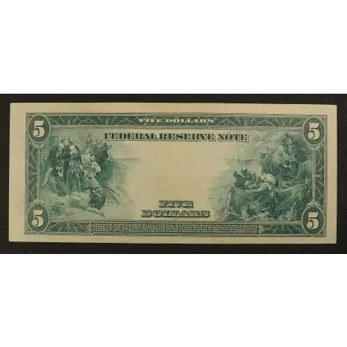 $5 1914 Blue Seal Federal Reserve Notes 871A (3)