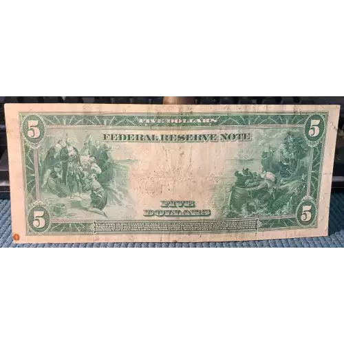 $5 1914 Red Seal Federal Reserve Notes 891A (2)