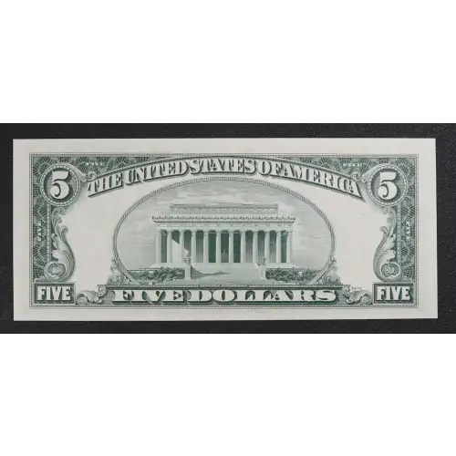 $5 1950-B.  Small Size $5 Federal Reserve Notes 1963-C (2)