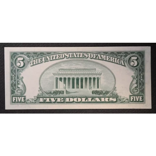 $5 1950-B.  Small Size $5 Federal Reserve Notes 1963-G* (2)