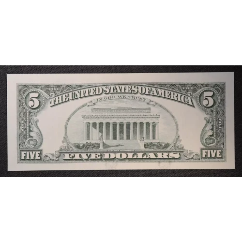 $5 1988  Small Size $5 Federal Reserve Notes 1979-G (2)