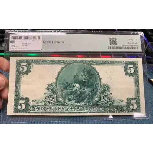$5  Blue Seal Third Charter Period 587