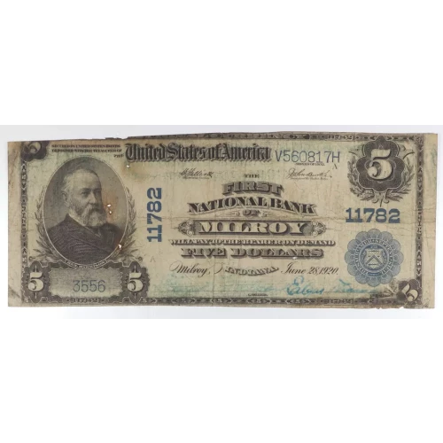 $5  Blue Seal Third Charter Period 598