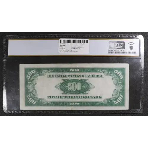$500 1934  High Denomination Notes 2201-D
