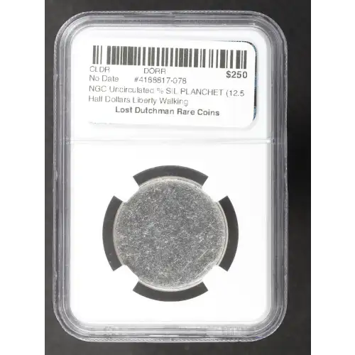 90% SILVER PLANCHET (12.5 g)