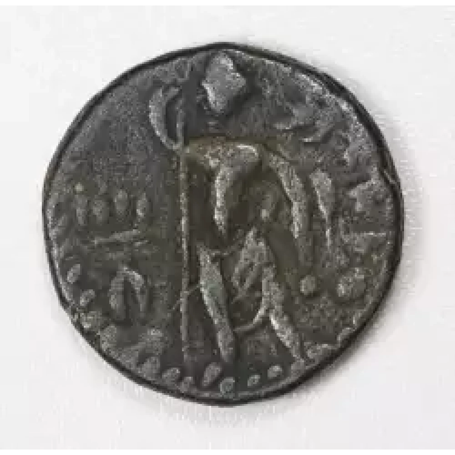 Indian, Kushan Empire Huvishka Ae Tetradrachm 160-190 Ad Elephant Rider 