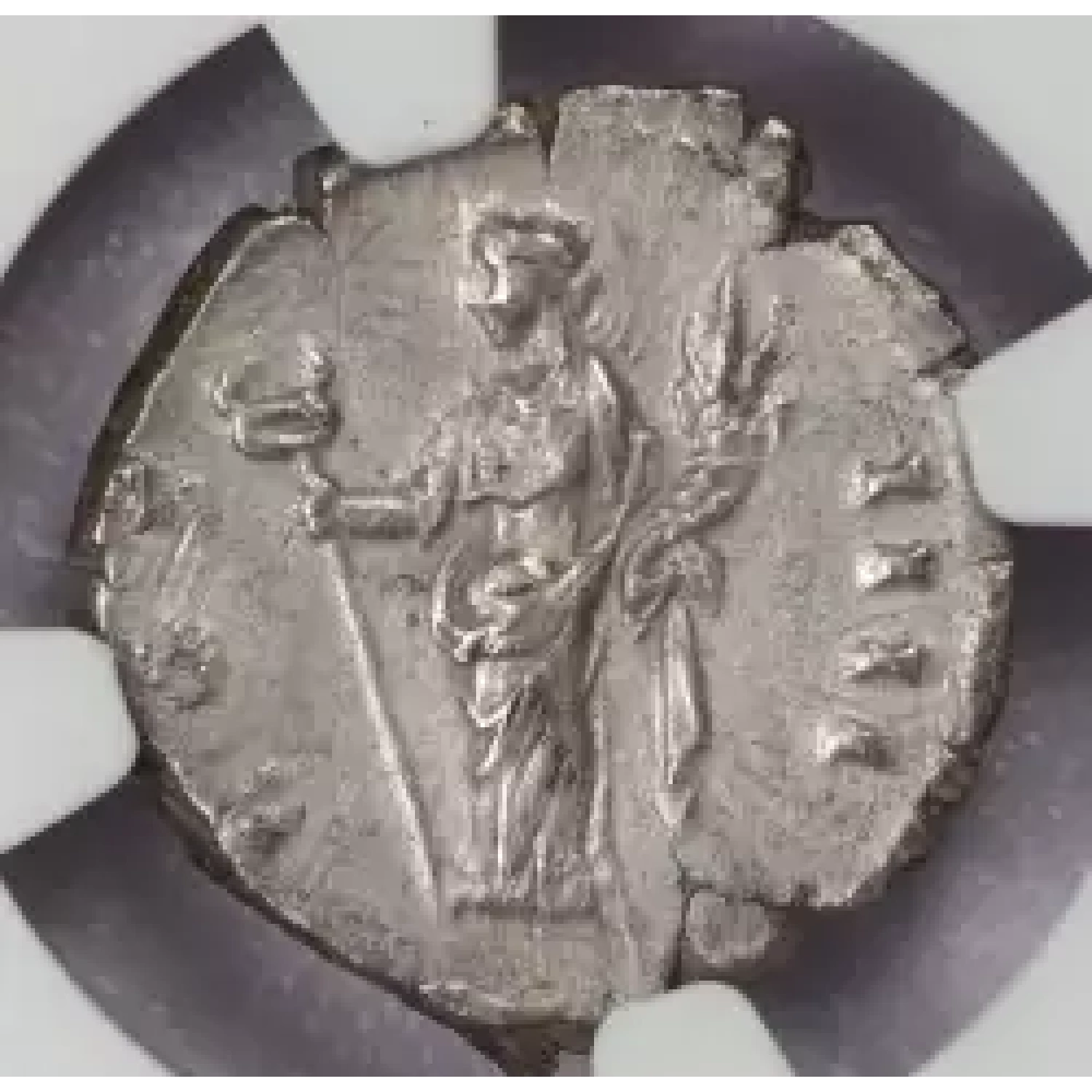 NGC Ch XF Antoninus Pius AR Denarius 138-161 AD NGC XF-45 Felicitas ...