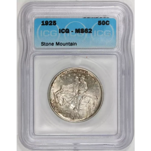 Classic Commemorative Silver--- Stone Mountain Memorial 1925 -Silver- 0.5 Dollar