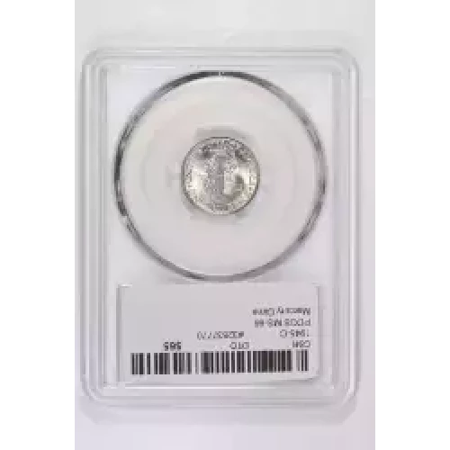 Dimes---Winged Liberty Head or Mercury 1916-1945 -Silver- 1 Dime (2)