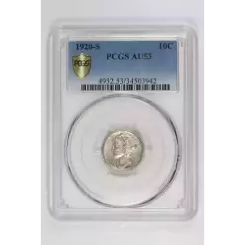 Dimes---Winged Liberty Head or Mercury 1916-1945 -Silver- 1 Dime (2)