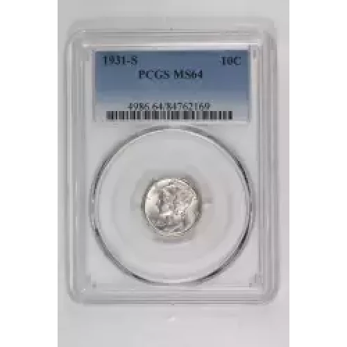 Dimes---Winged Liberty Head or Mercury 1916-1945 -Silver- 1 Dime
