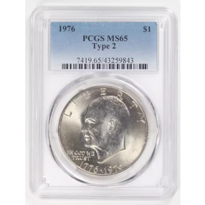 Dollars---Eisenhower 1971-1978 Copper-Nickel- 1 Dollar