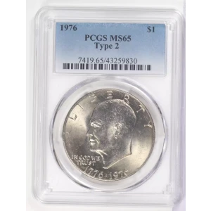 Dollars---Eisenhower 1971-1978 Copper-Nickel- 1 Dollar