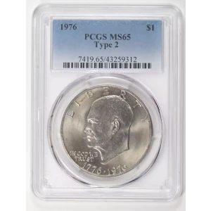 Dollars---Eisenhower 1971-1978 Copper-Nickel- 1 Dollar