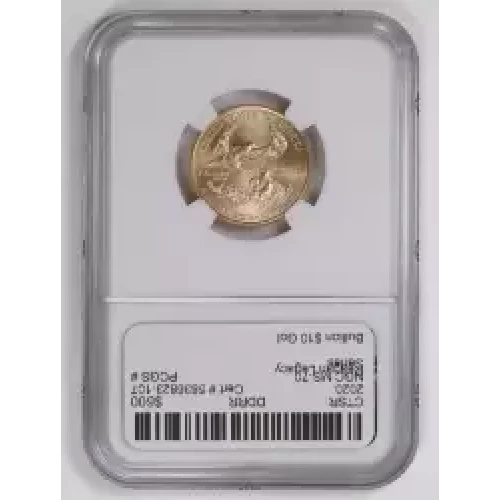 Gold Bullion-Gold Eagles--$10 Gold Eagle 1/4 oz -Gold- 10 Dollar (2)
