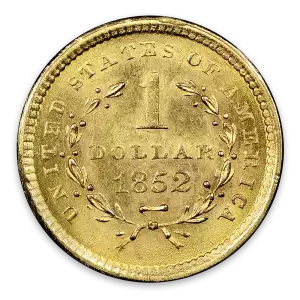 Gold Dollar (1849 - 1889) - AU
