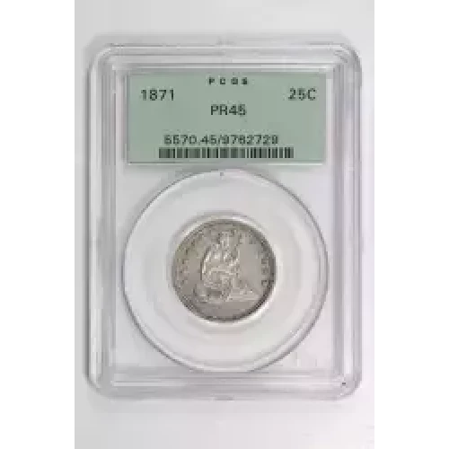 Liberty Seated Quarter Dollar