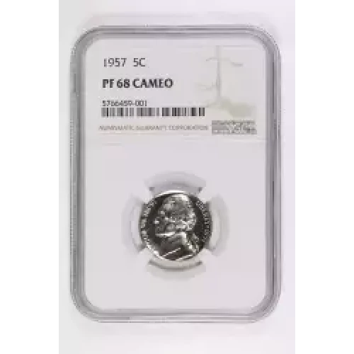 Nickel Five Cent Pieces-Jefferson