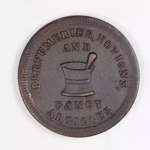 Private Tokens -Civil War Tokens (1860s)-By Composition-Copper-Nickel-- 1 Token (2)