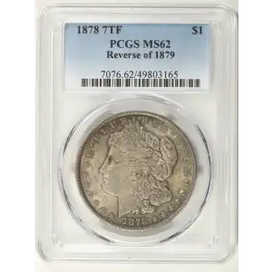 1878 7TF $1 Reverse of 1879 (2)