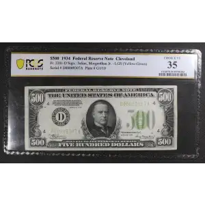 $500 1934  High Denomination Notes 2201-D (2)